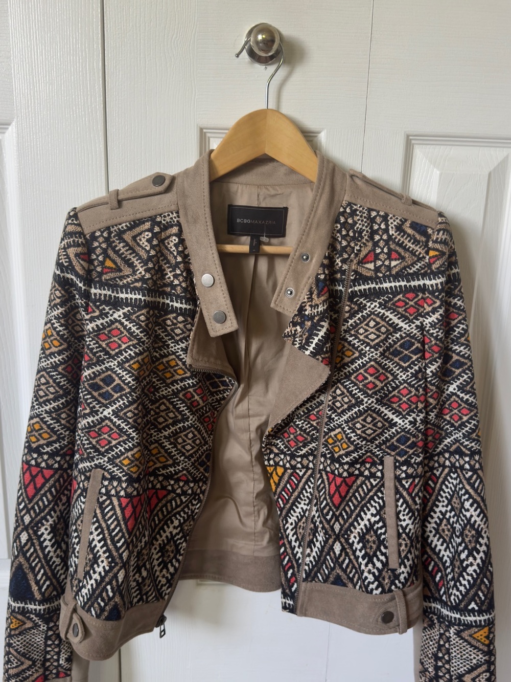 BCBGMaxAzria “Ziggy” Moto Jacket